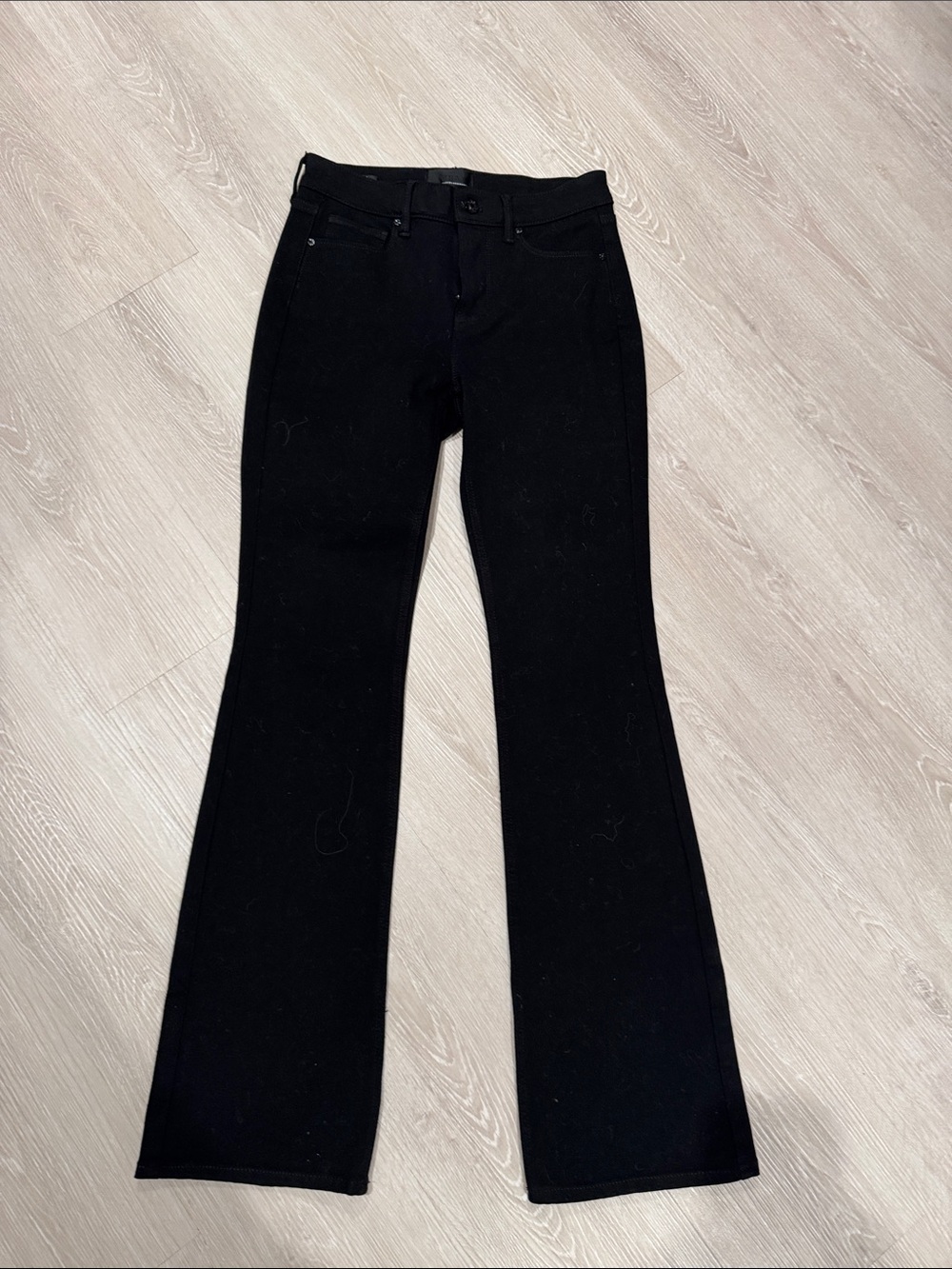 White House Black Market Black Flare Jeans